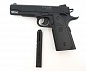 Пистолет пневм. Stalker S1911G, кал 4,5мм. пластик (Colt 1911)