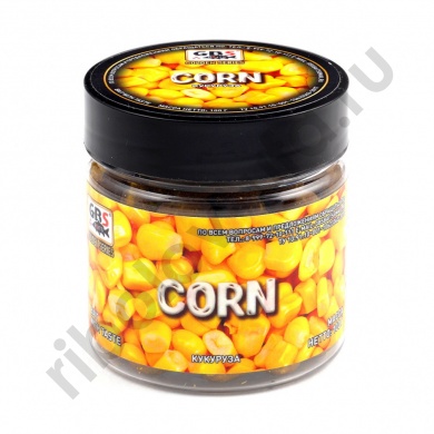 Бойлы GBS насадочные 15мм 100гр (банка) Corn Кукуруза