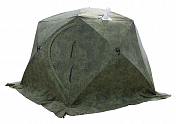 Палатка зимняя Стэк Чум 3 Т трехслойная камуф.пиксель с выводом под трубу (2.20*2.20*2.20) 